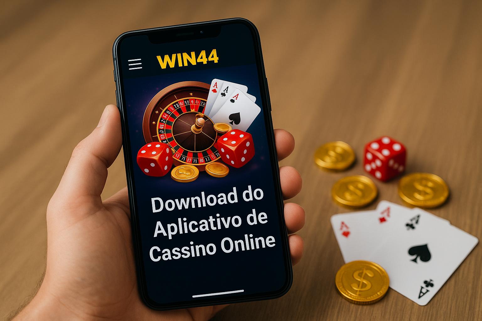 Baixar o WIN44 Cassino App