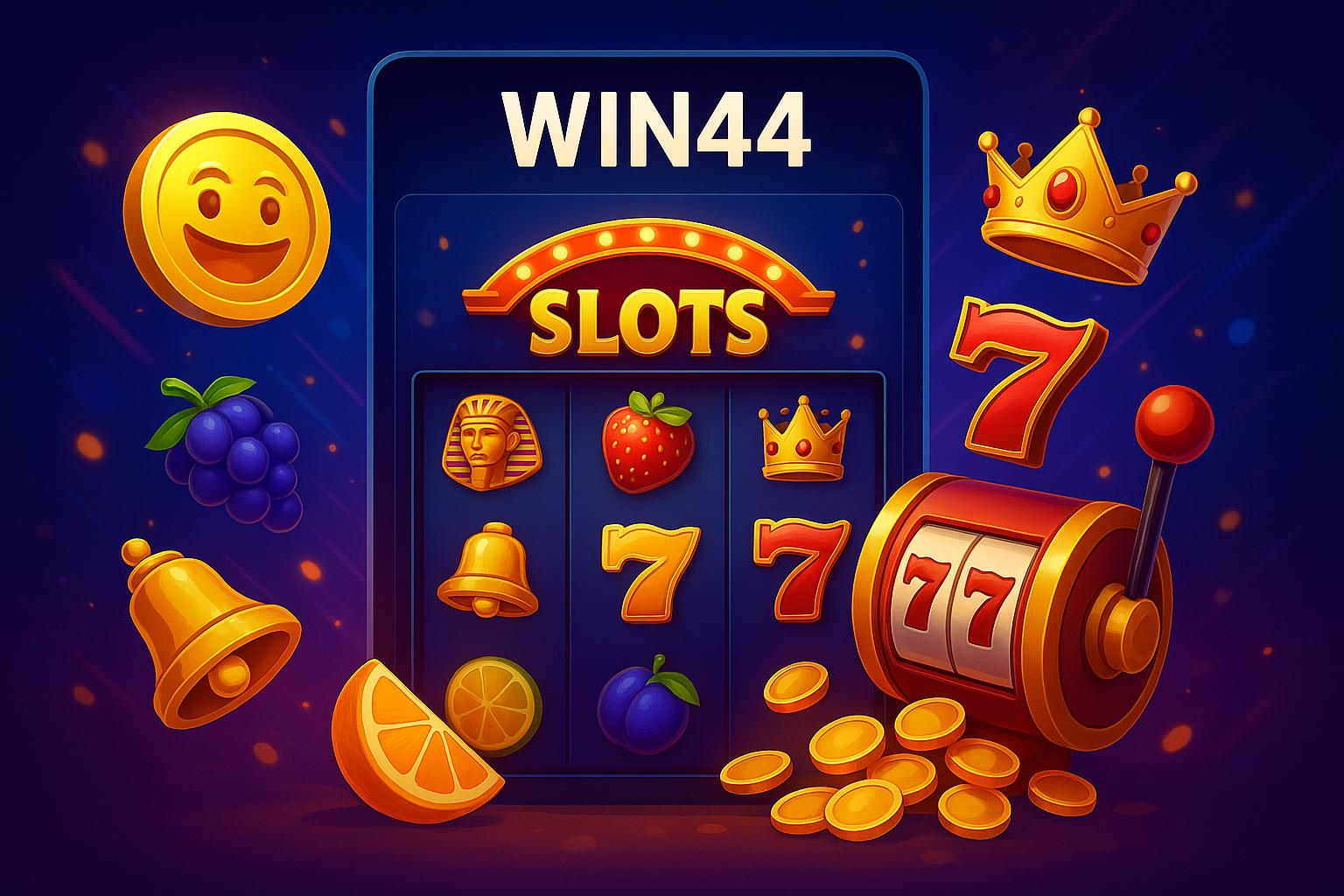 Explore o mundo das slot machines no WIN44 Casino